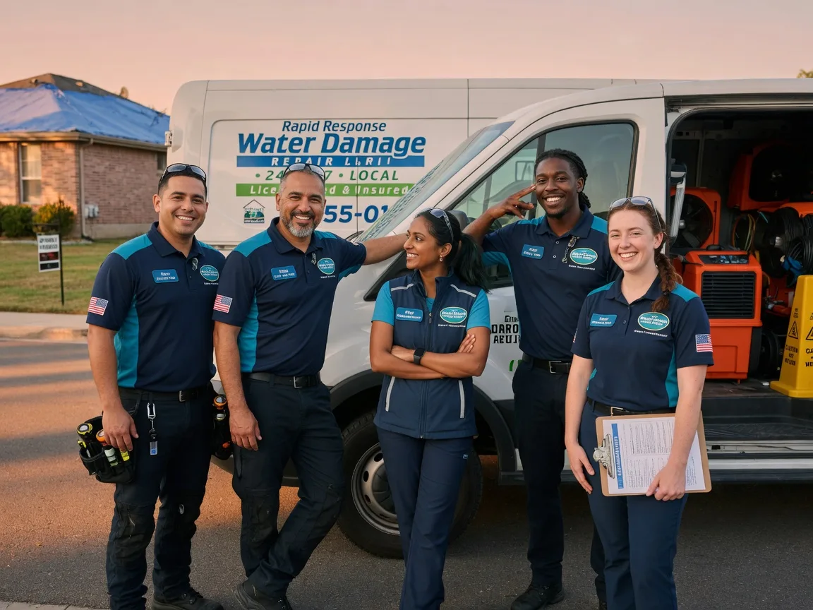 Water Damage Restoration company in The Rock, GA